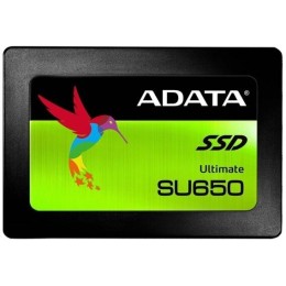 Накопитель SSD 240GB ADATA Ultimate SU650, 2.5", SATA III, [R/W - 520/450 MB/s] 3D-NAND New Ret. Pack.